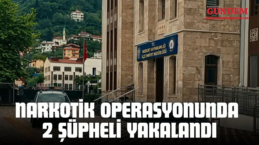 Bozkurt'ta Narkotik Operasyonunda 2 Şüpheli Yakalandı