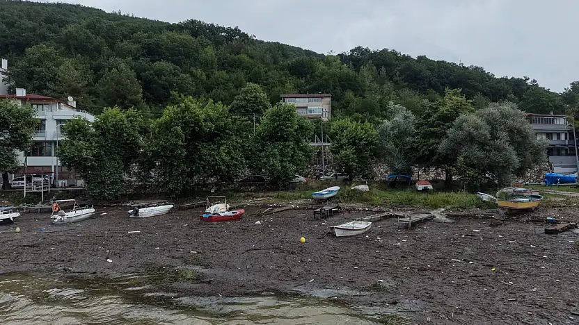 Liman Balçık Ve Odunlarla Kaplandı