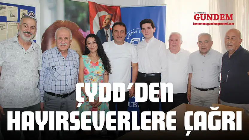 ÇYDD'den Hayırseverlere Çağrı