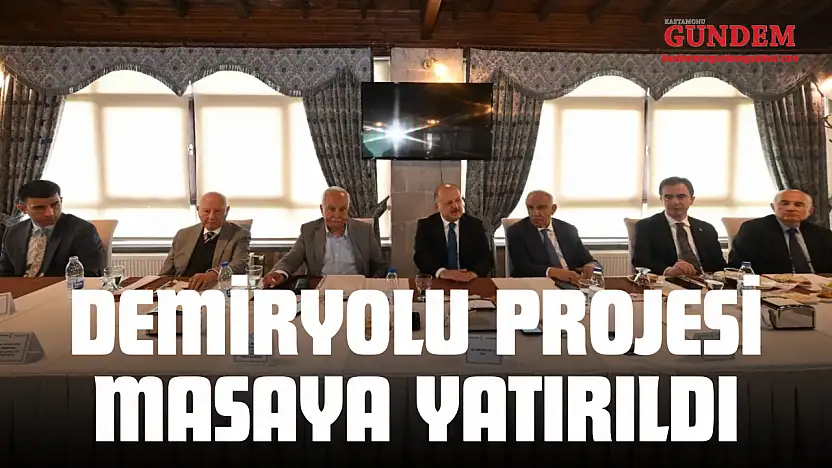 Demiryolu Projesi Masaya Yatırıldı