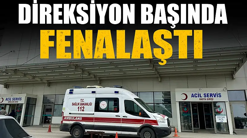 Direksiyon Başında Fenalaştı
