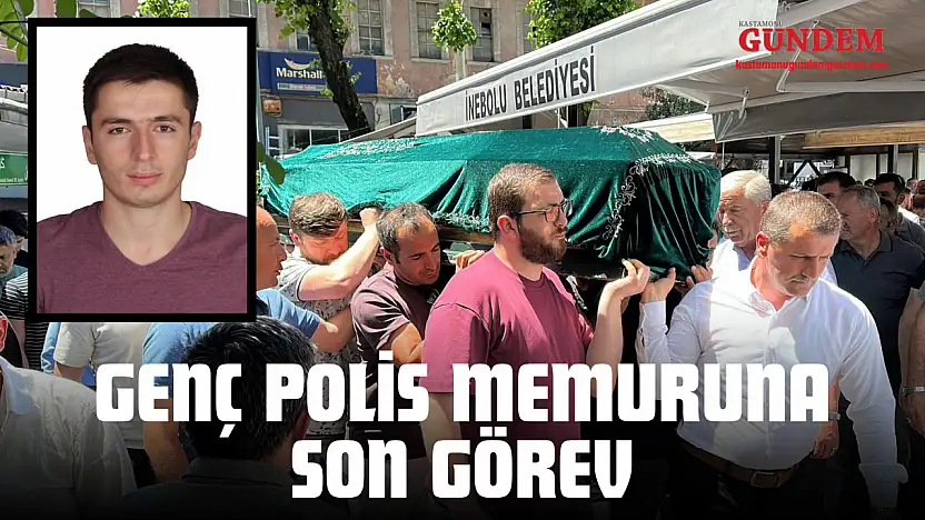 Genç Polis Memuruna Son Görev