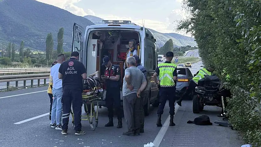 Kastamonu'da ATV Kazası: 1 Yaralı