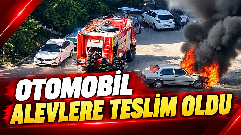 Kastamonu'da Otomobil Yangını Paniğe Neden Oldu