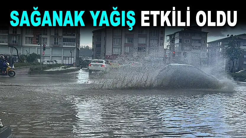 Kastamonu'da Sağanak Etkili Oldu