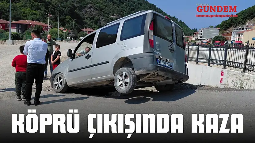 Köprü Çıkışında Kaza
