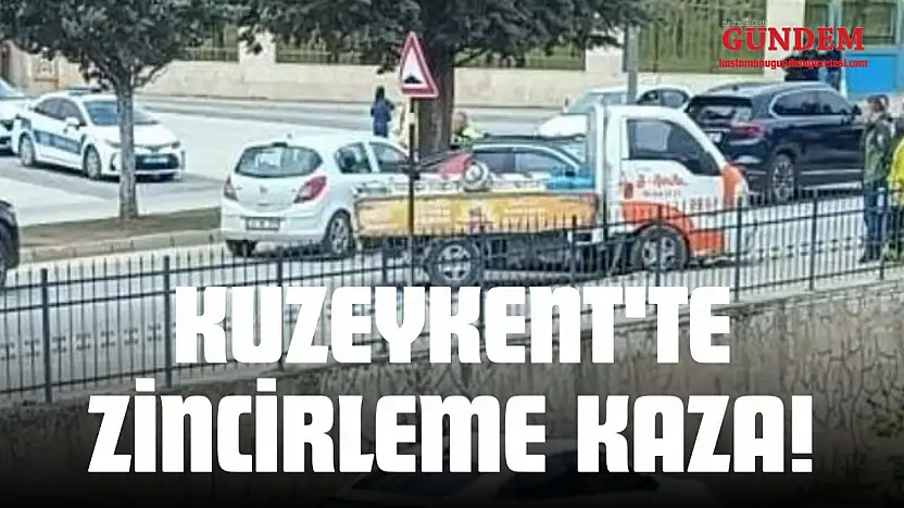 Kuzeykent'te Zincirleme Kaza!