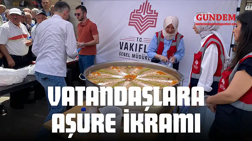 Nasrullah Meydanı'nda Vatandaşlara Aşure İkramı