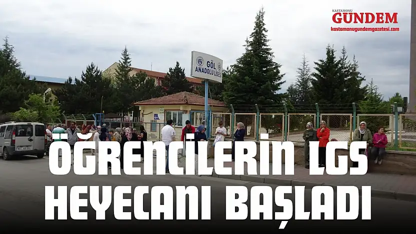 Öğrencilerin LGS Heyecanı Başladı