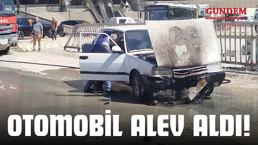 Otomobil Alev Aldı!
