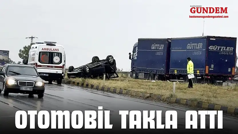Otomobil Takla Attı