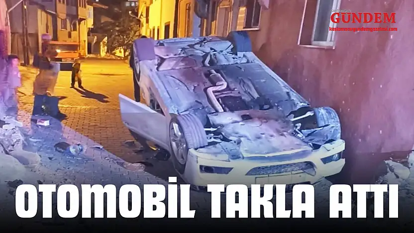 Otomobil Takla Attı