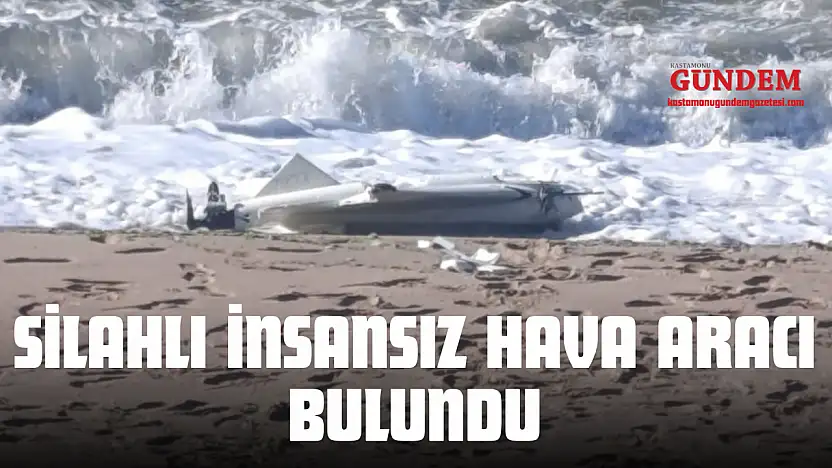 Plajda Silahlı İnsansız Hava Aracı Bulundu