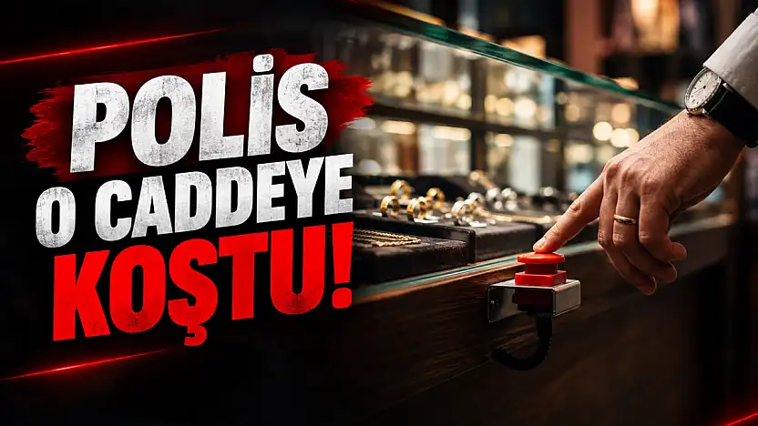 Polis O Caddeye Koştu!