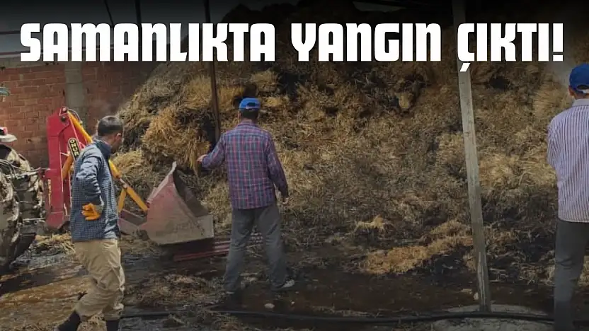 Samanlıkta Yangın Çıktı!