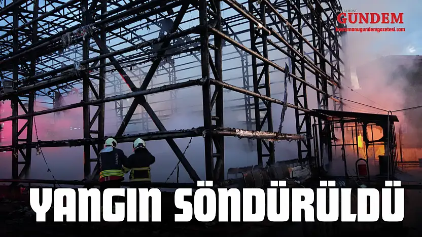 Spor Salonunda Çıkan Yangın Söndürüldü