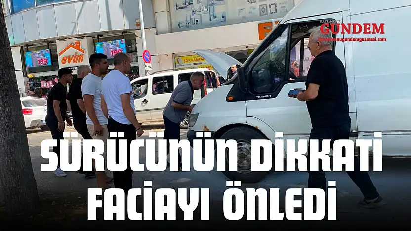 Sürücünün Dikkati Faciayı Önledi