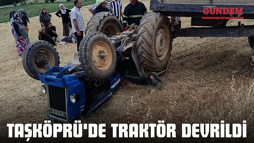 Taşköprü'de Traktör Devrildi: 1 Ölü, 2 Yaralı