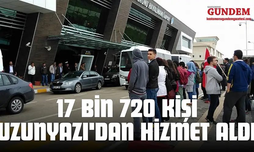17 Bin 720 Kişi Uzunyazı'dan Hizmet Aldı