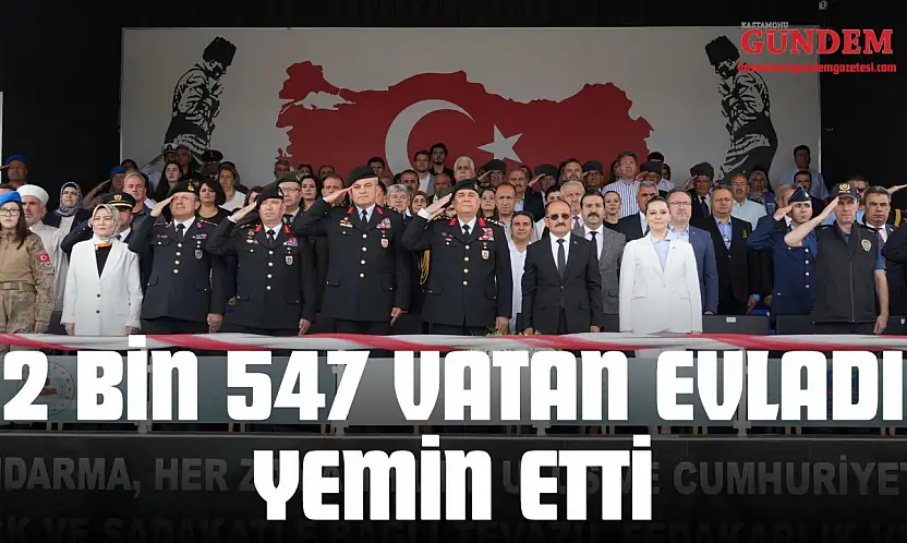 2 Bin 547 Vatan Evladı Yemin Etti