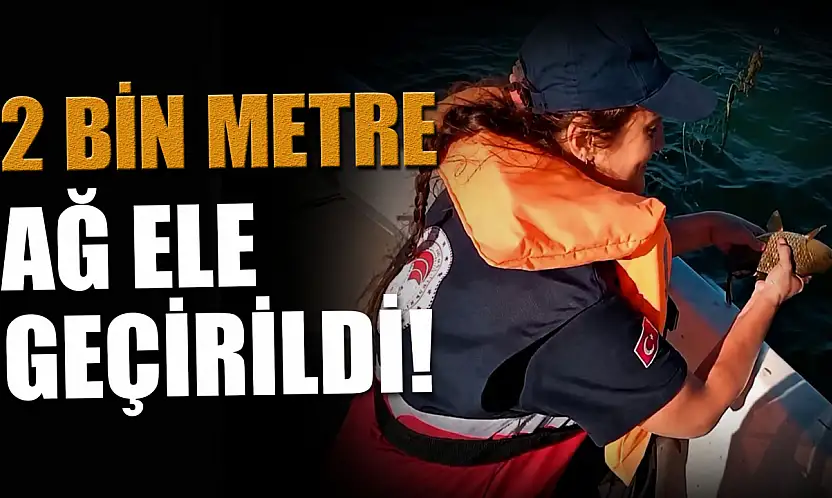 2 Bin Metre Ağ Ele Geçirildi!