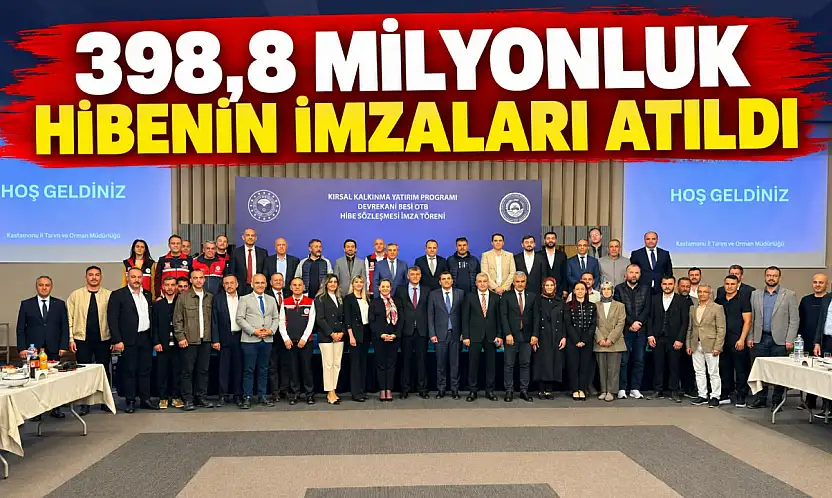 398,8 Milyonluk Hibenin İmzaları Atıldı