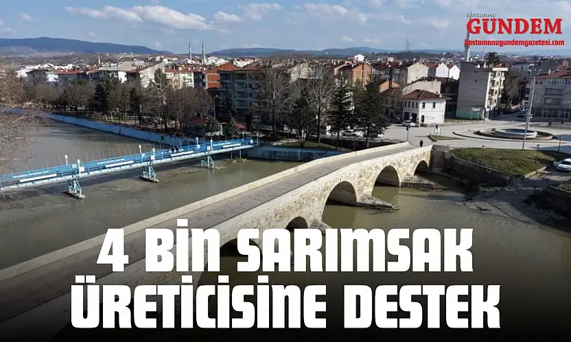 4 Bin Sarımsak Üreticisine Destek