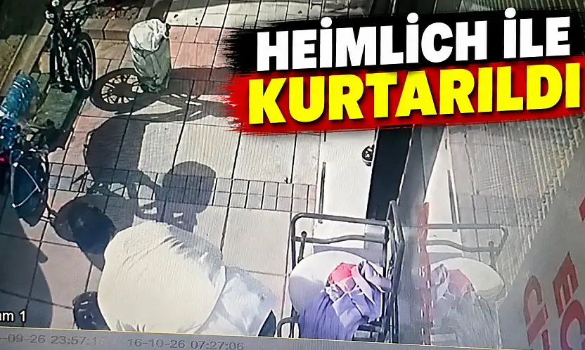 5 Yaşındaki Çocuk Heimlich İle Kurtarıldı