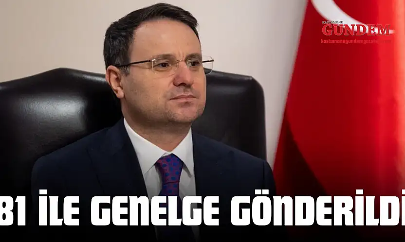 81 İle Suç Örgütleriyle Mücadele Genelgesi Gönderildi