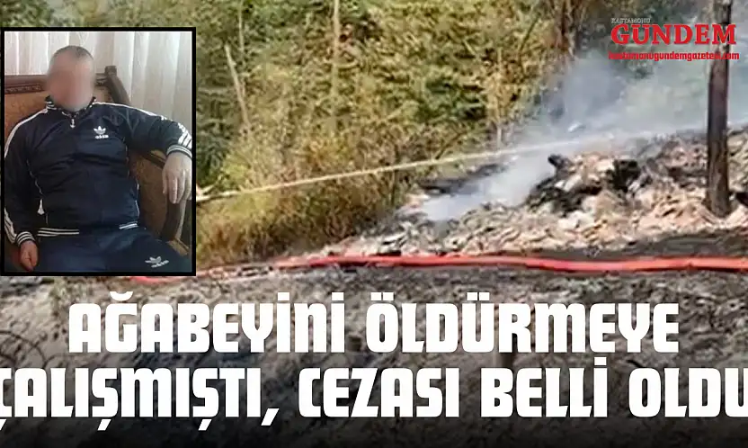 Ağabeyini Öldürmeye Çalışmıştı, Cezası Belli Oldu