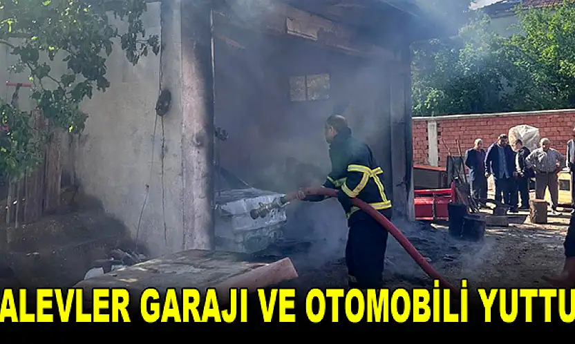 ALEVLER GARAJI VE OTOMOBİLİ YUTTU