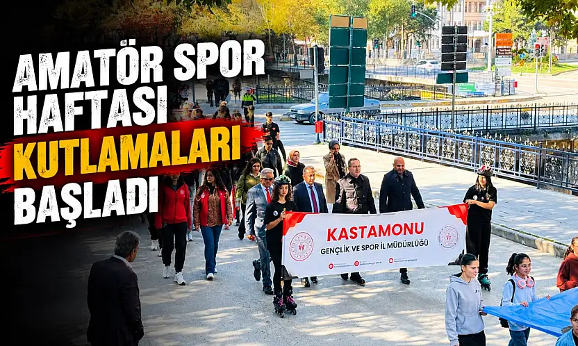 Amatör Spor Haftası Kutlamaları Başladı