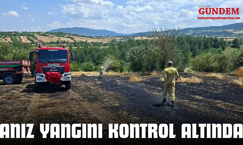 Anız Yangını Kontrol Altında