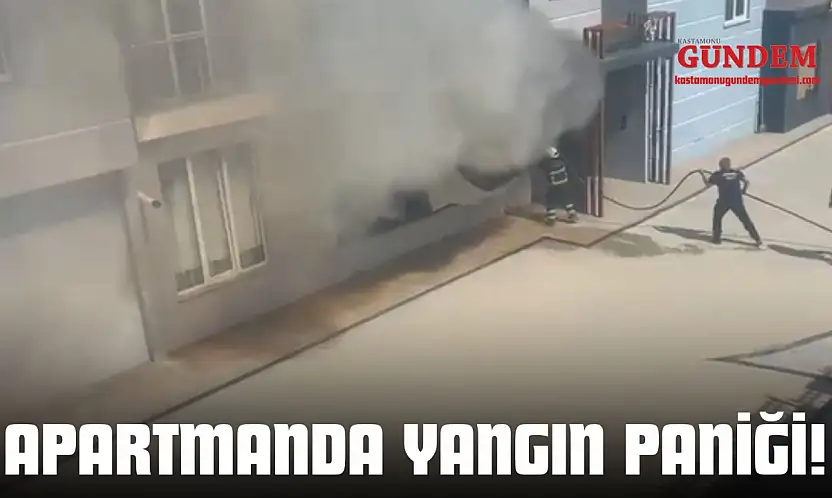 Apartmanda Yangın Paniği!