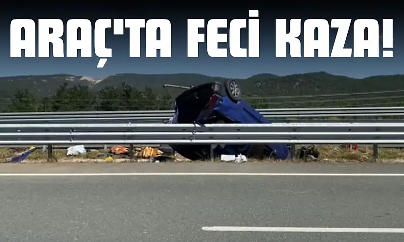 Araç'ta Feci Kaza 3 Yaralı