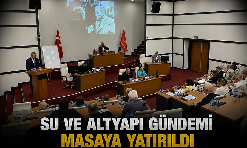 Su Ve Altyapı Gündemi Masaya Yatırıldı