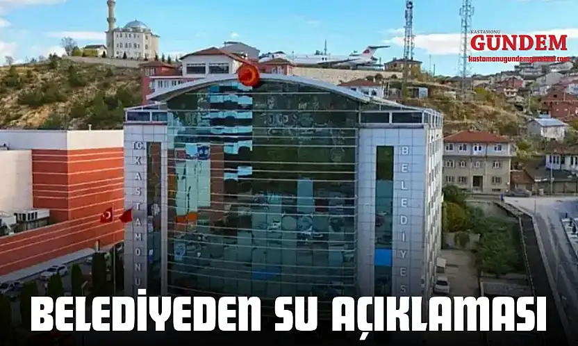 Belediyeden Su Açıklaması