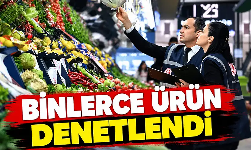 Binlerce Ürün Denetlendi, 2 Üründe İhlal Tespit Edildi