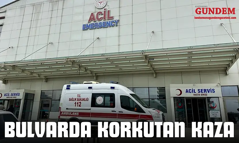 Bulvarda Korkutan Kaza
