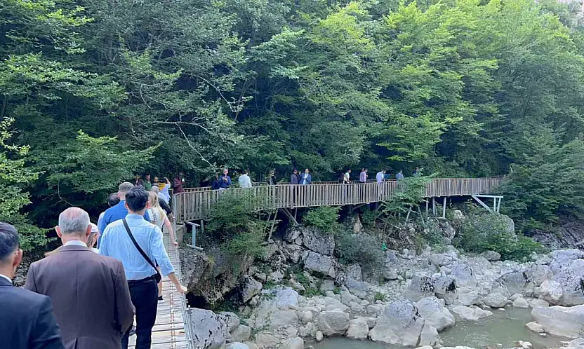 Büyükelçilerden Kanyon Gezisi