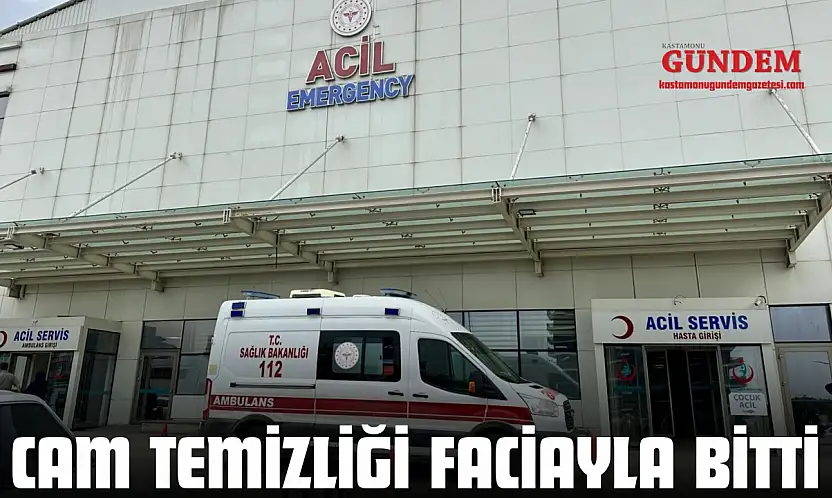 Cam Temizliği Faciayla Bitti