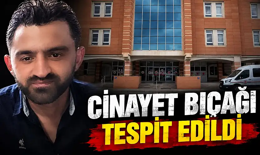 Cinayet Bıçağı Tespit Edildi