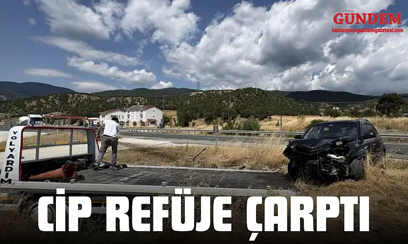 Cip Refüje Çarptı