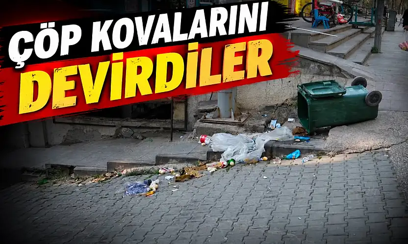 Çöp Kovalarını Devirdiler, Belediye Harekete Geçti!
