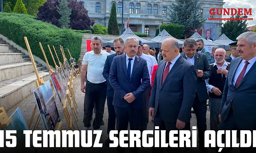 Cumhuriyet Meydanı'nda 15 Temmuz Sergileri Açıldı