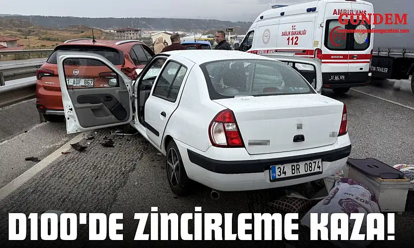 D100'de Zincirleme Kaza! Çok Sayıda Yaralı Var