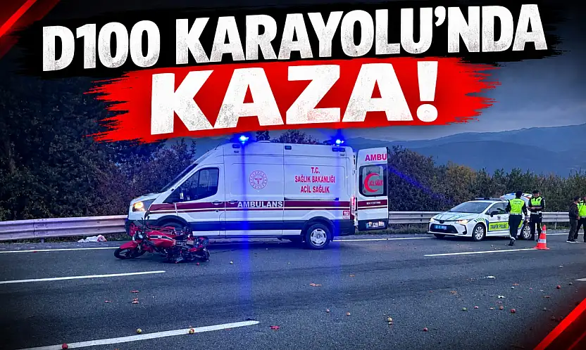 D100 Karayolu'nda Kaza!