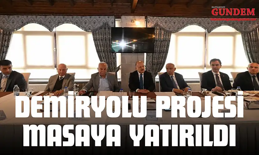 Demiryolu Projesi Masaya Yatırıldı