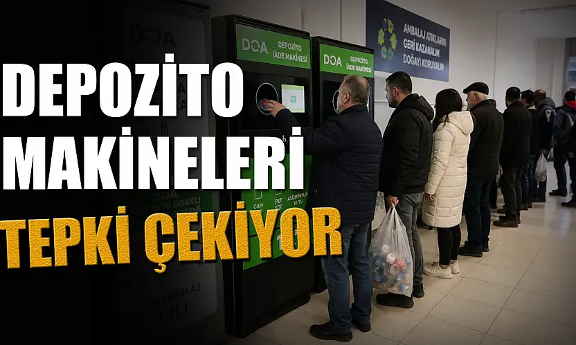 Depozito Makineleri Tepki Çekiyor