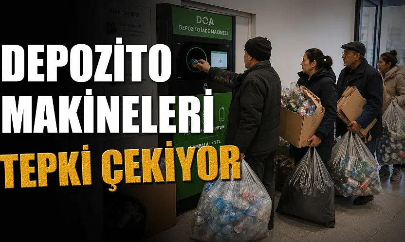 Depozito Makineleri Tepki Çekiyor